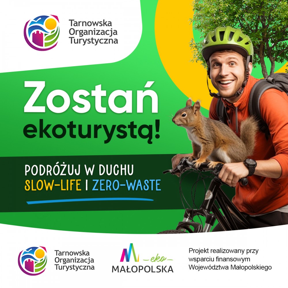 Szkolenia dla szkół - EkoTurystyka w regionie Tarnowskim 2024