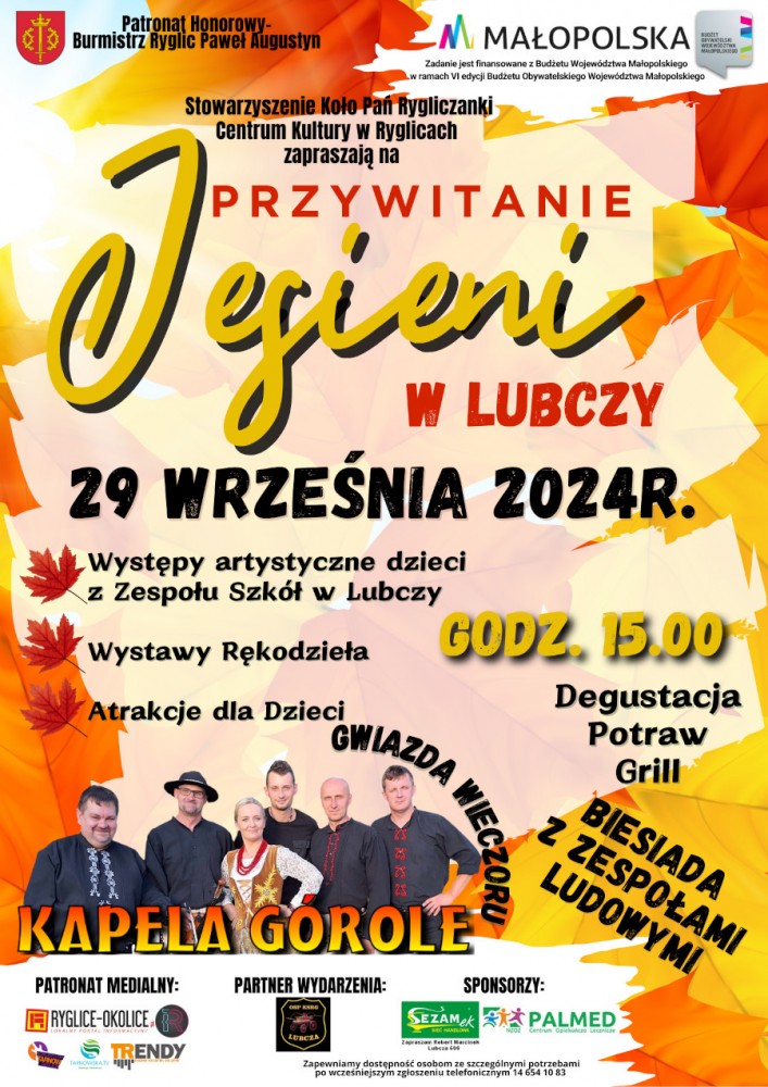 Przywitanie jesieni w Lubczy